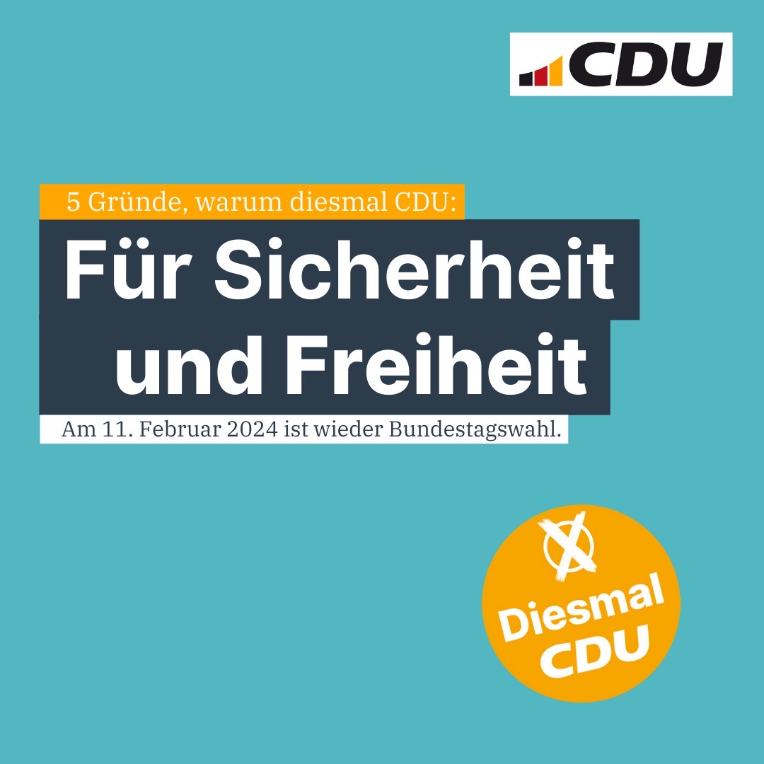 CDU wählen