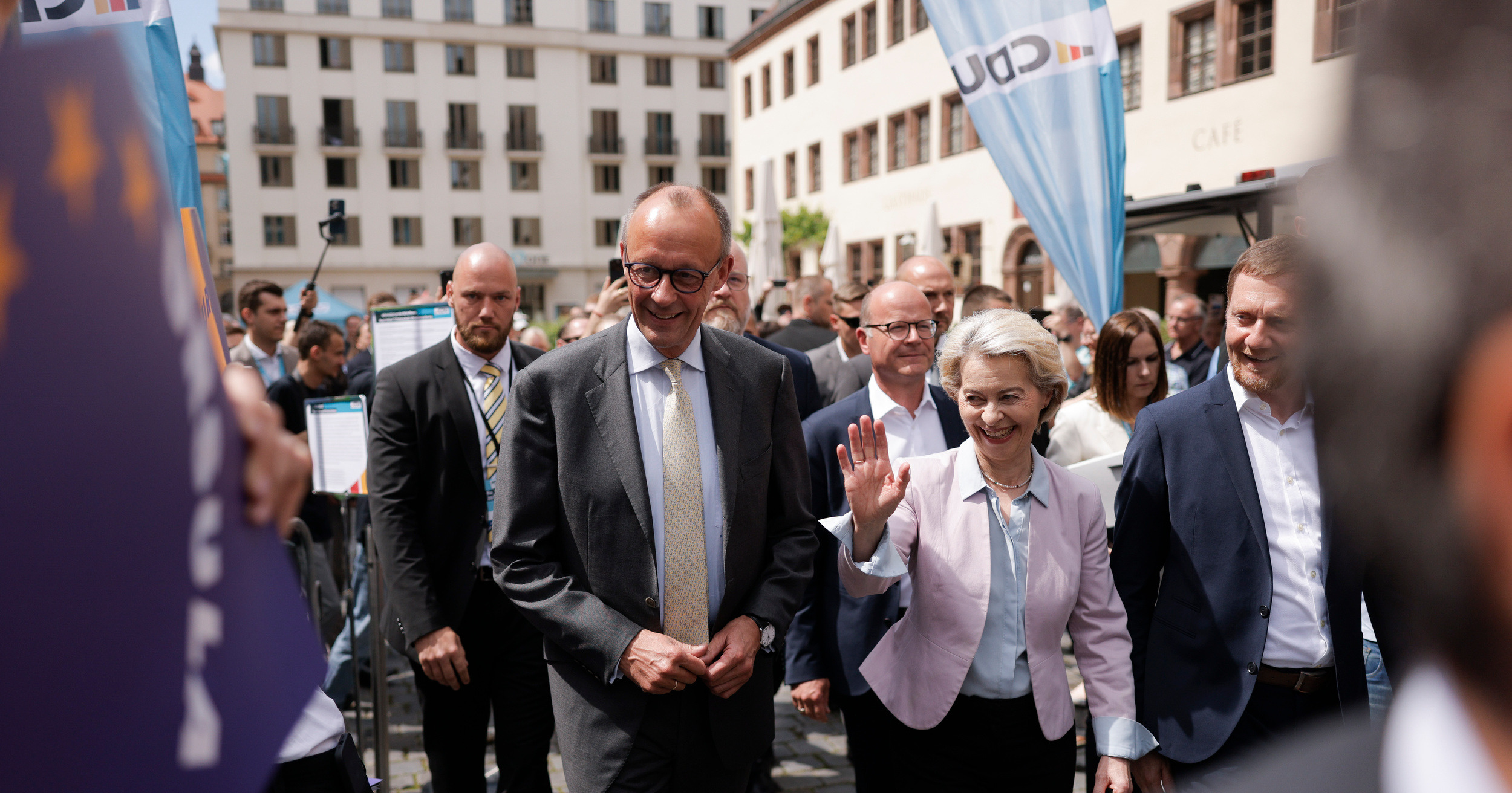 Friedrich Merz und Ursula von der Leyen